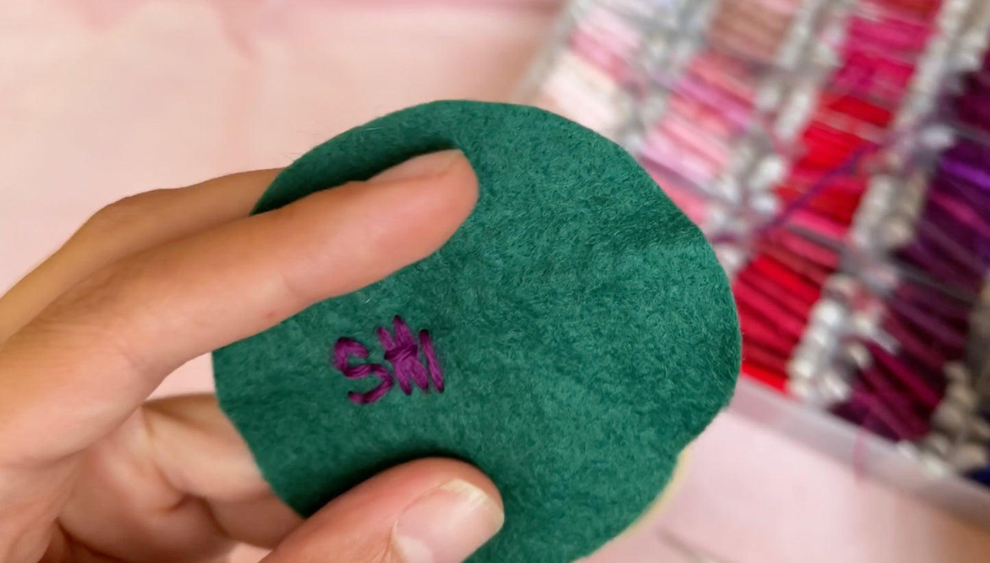 Full process of embroidery work •fragrant fields• by Shimunia