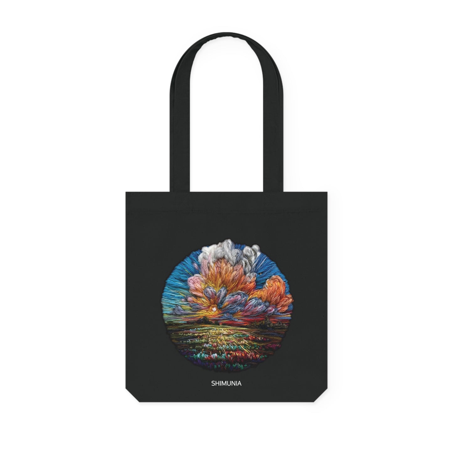 SHIMUNIA Woven Tote Bag (printed)