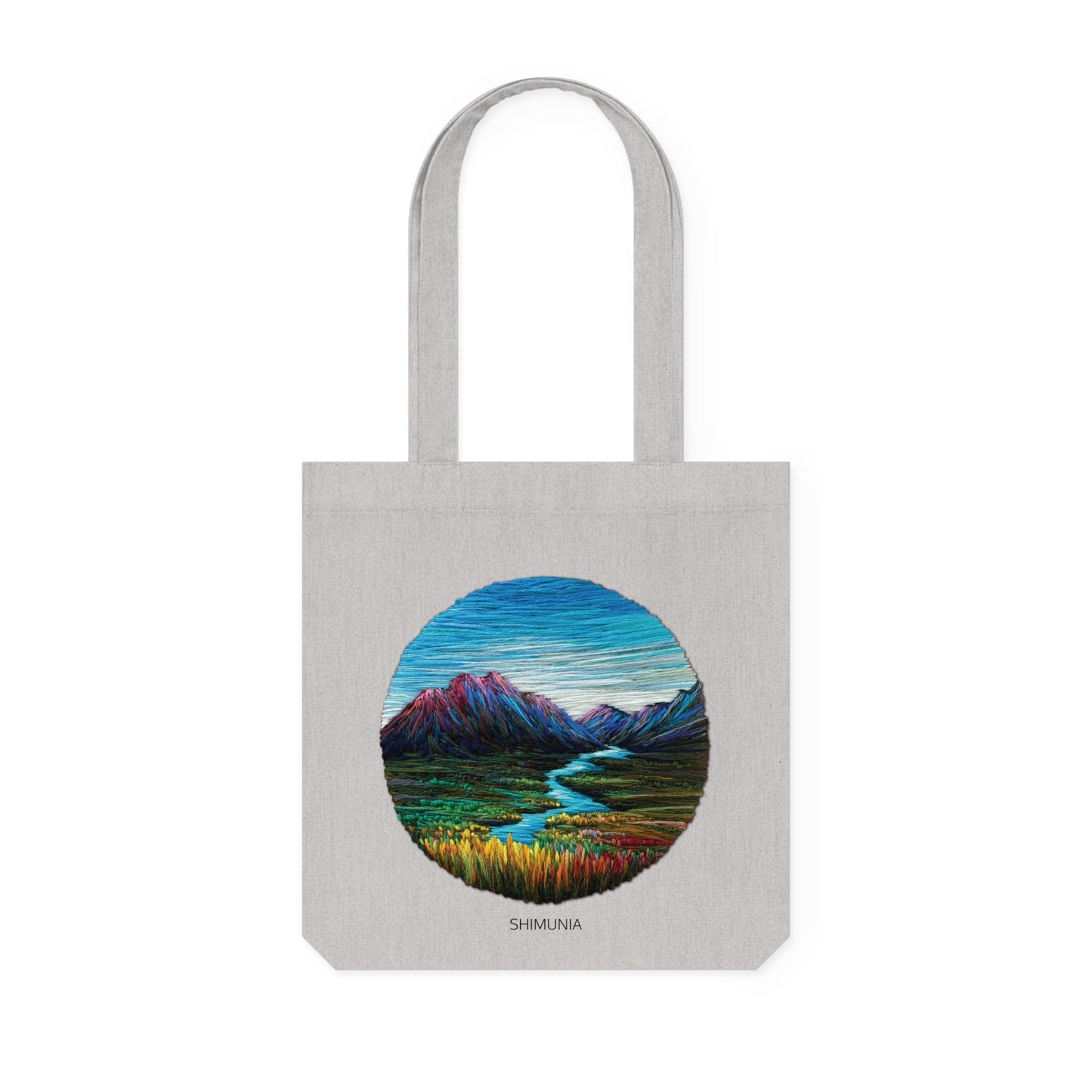 SHIMUNIA Woven Tote Bag (printed)