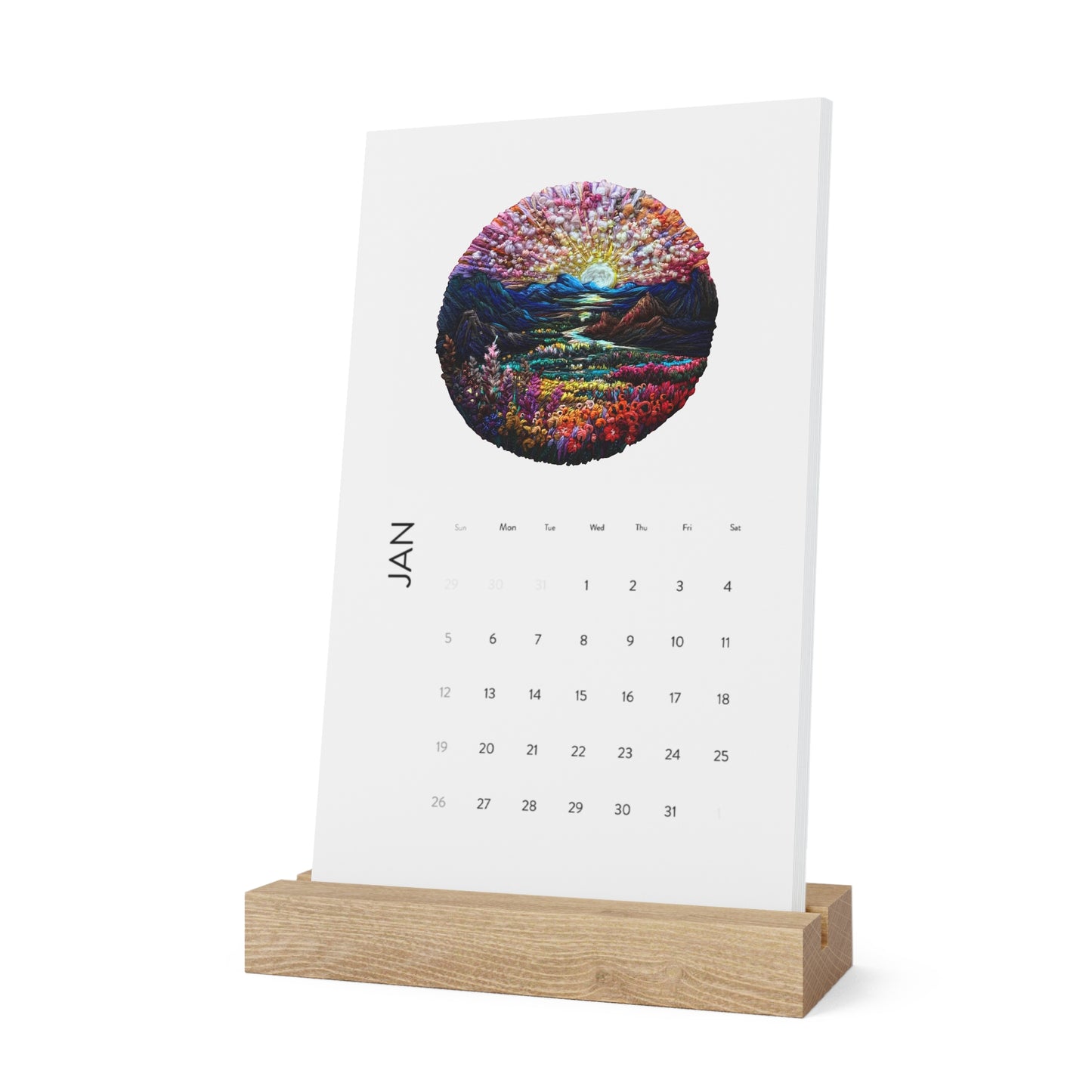 SHIMUNIA Desk Calendar (2025)