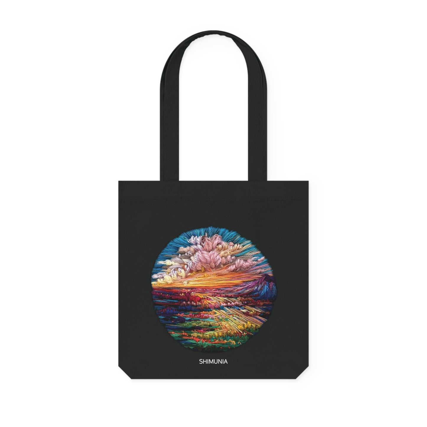 SHIMUNIA Woven Tote Bag (printed)