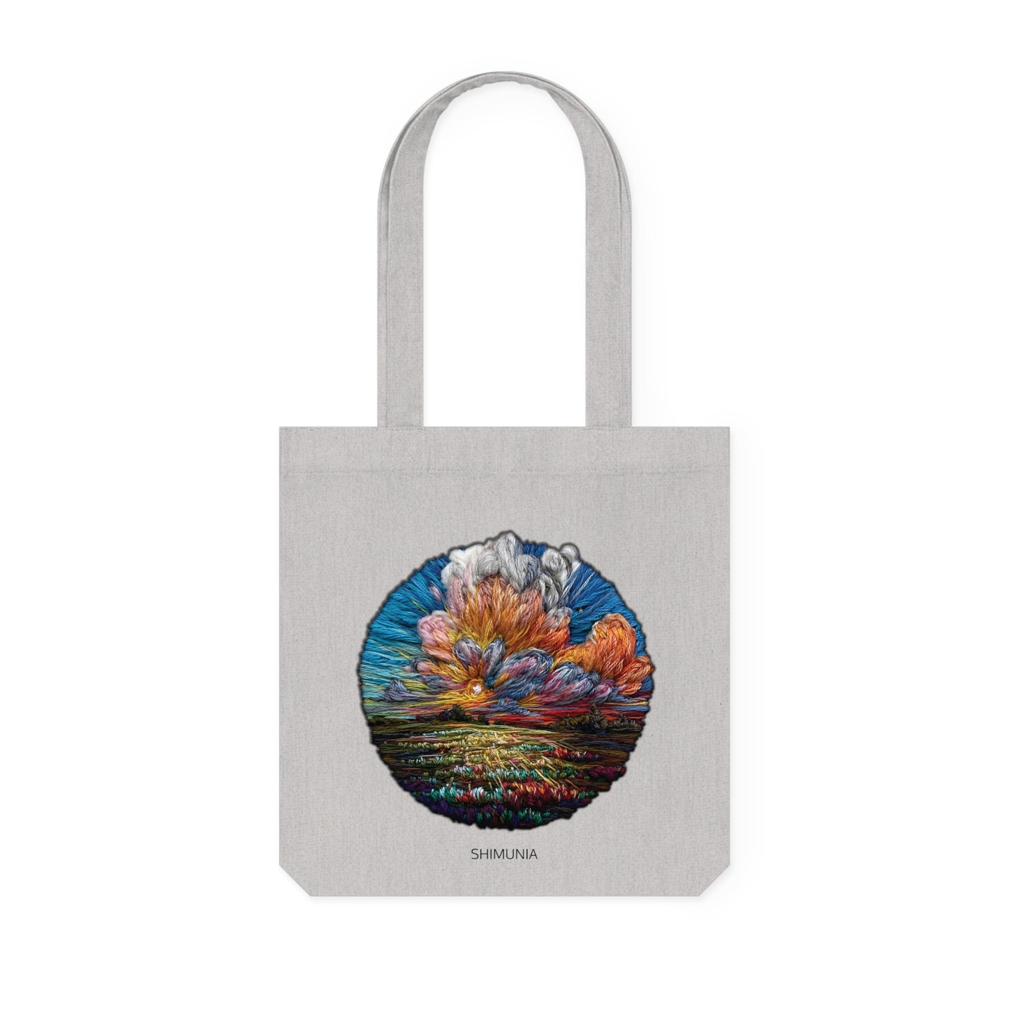 SHIMUNIA Woven Tote Bag (printed)