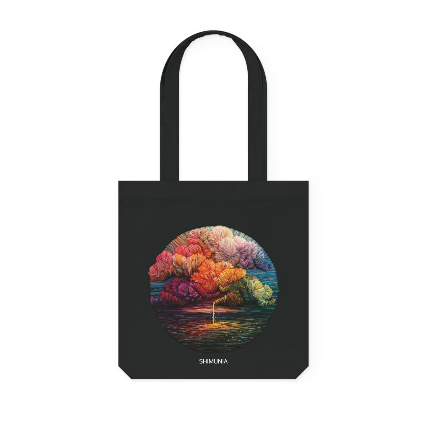 SHIMUNIA Woven Tote Bag (printed)